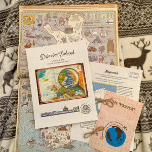 Discover Finland Country Study, Passport Book, Map of Finland